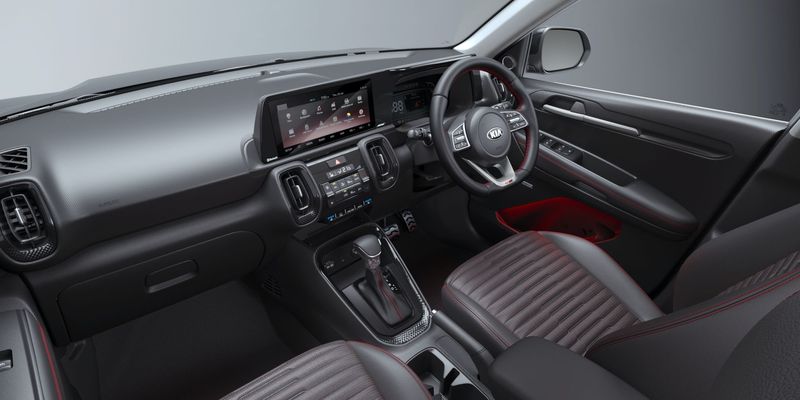 Nội thất xe KIA Sonet 2021.