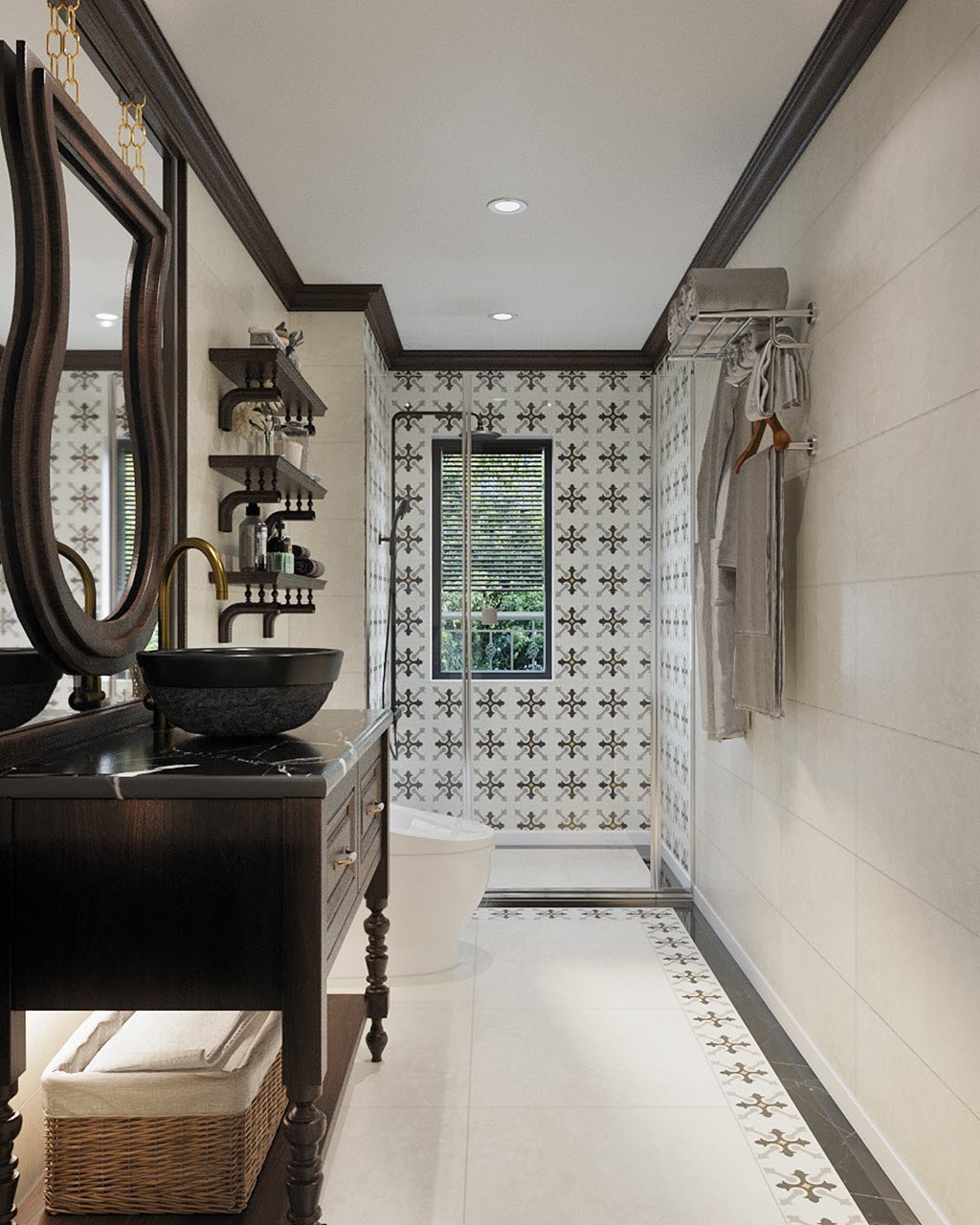 &Ocirc; cửa sổ k&iacute;nh lấy s&aacute;ng tự nhi&ecirc;n cho căn ph&ograve;ng v&agrave; gi&uacute;p lưu th&ocirc;ng kh&ocirc;ng kh&iacute; tối ưu.