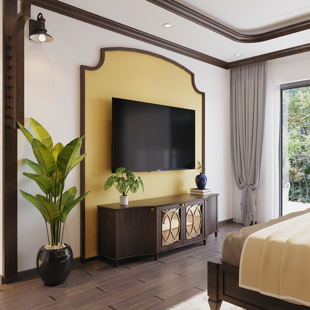 Sau cải tạo, c&aacute;c ph&ograve;ng ngủ trong căn nh&agrave; phố của chị Nhung đều được trang bị đầy đủ tiện &iacute;ch hiện đại, phục vụ nhu cầu nghỉ ngơi, thư gi&atilde;n của gia chủ.