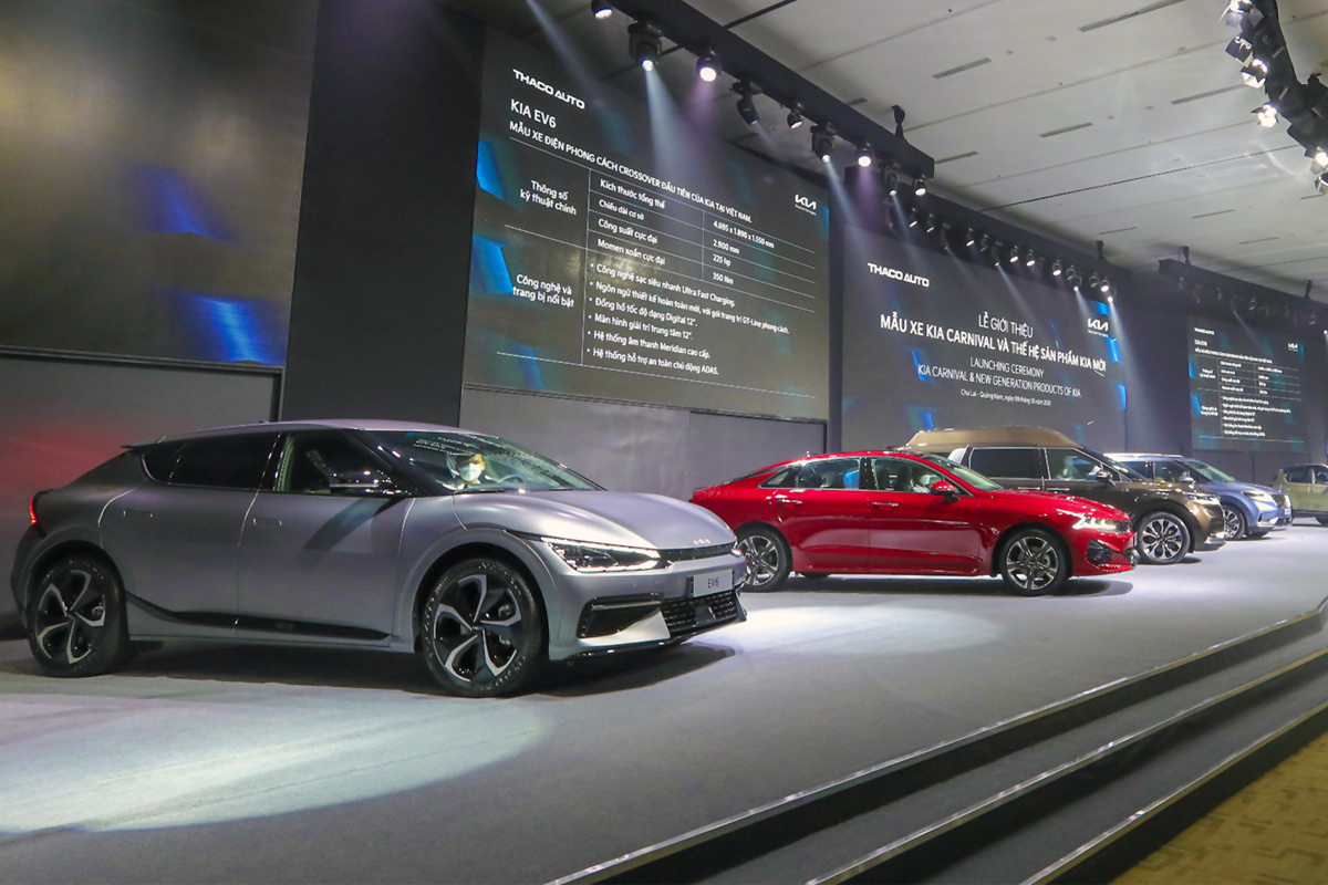 Xem trước loạt xe KIA hoàn toàn mới sẽ đổ bộ thị trường Việt trong năm 2022.