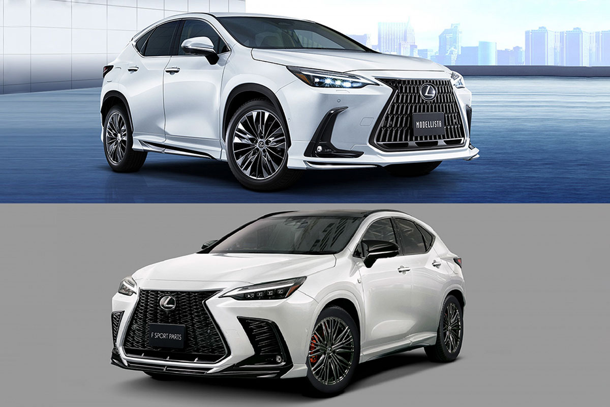 Bộ phụ kiện TRD v&agrave; Modellista cho Lexus NX.