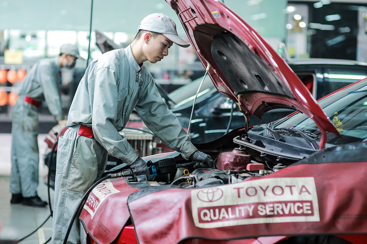 Chương trình Xe khoẻ mùa dịch của Toyota Việt Nam.