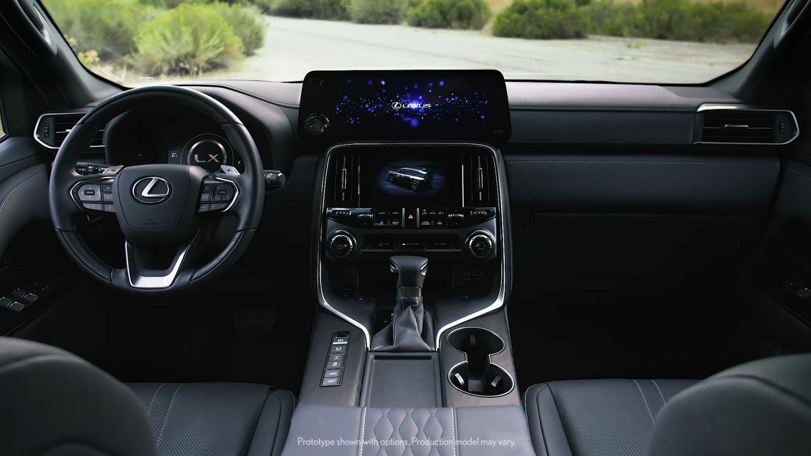 Lexus LX 2022 ra mắt 3.