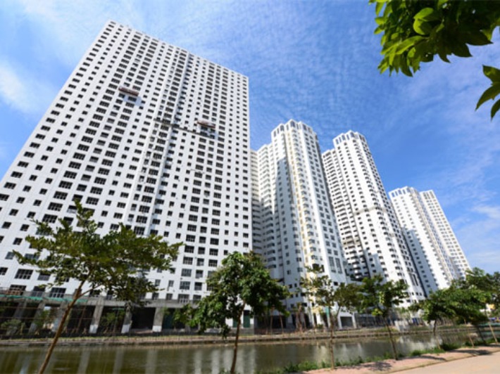 hình ảnh thị trường bất động sản Hà Nội