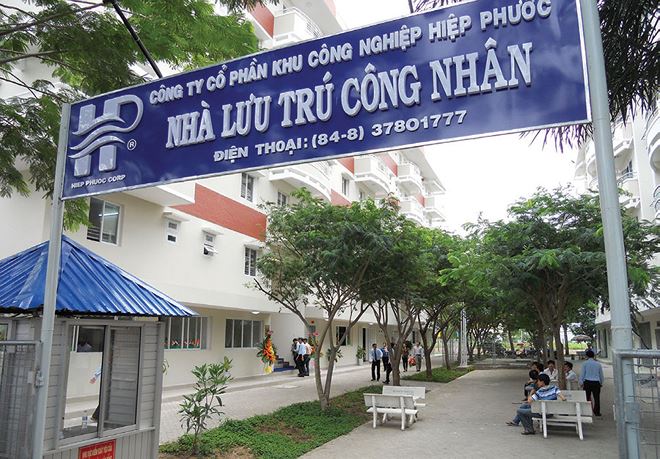Nhà lưu trú cho công nhân trong KCN Hiệp Phước