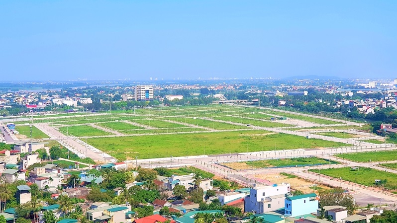 hình ảnh khu đất trống nhìn từ trên cao minh họa cho thuê lại quyền sử dụng đất