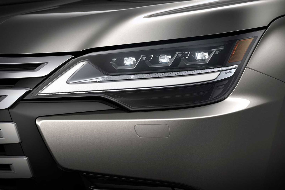 Ảnh Đ&egrave;n pha xe Lexus LX 600 2022 