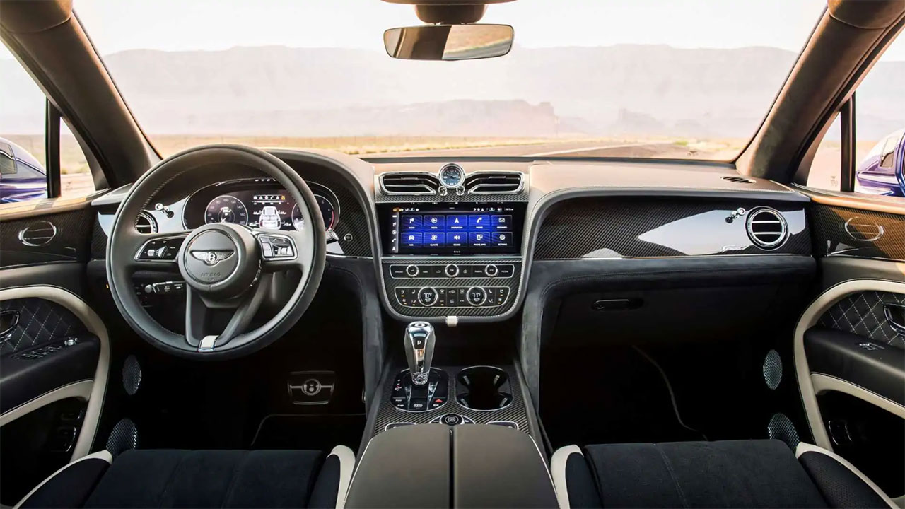 Nội thất Bentley Bentayga.