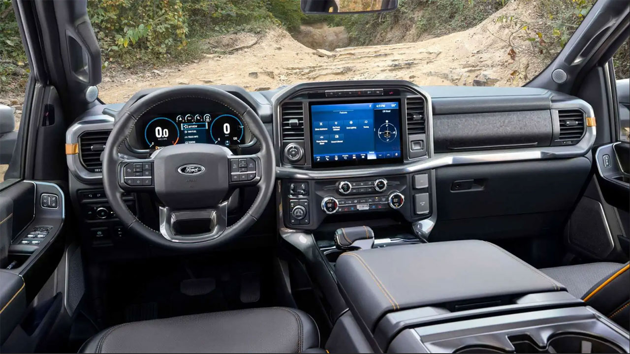 Nội thất Ford F-150.