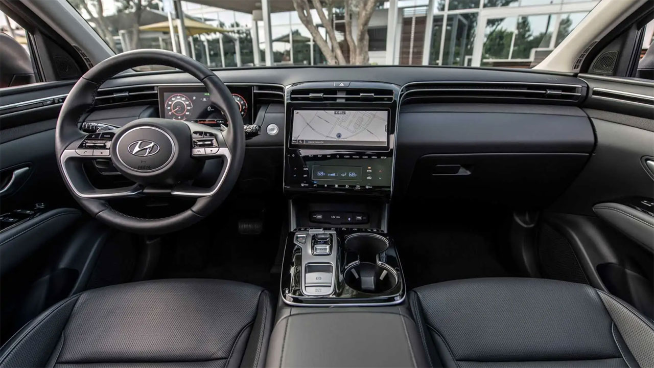 Nội thất Hyundai Tucson.