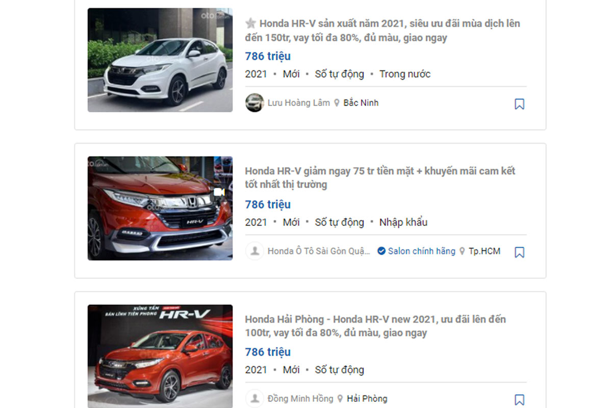 Đại lý tại Bắc Ninh ưu đãi cao nhất tới 150 triệu.
