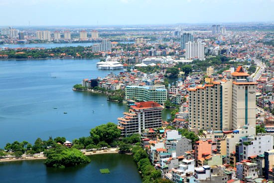 Một g&oacute;c quận T&acirc;y Hồ, TP. H&agrave; Nội