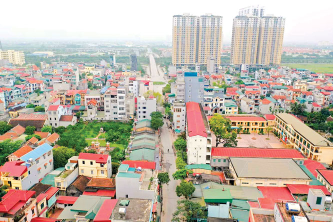 Một góc xã An Khánh, huyện Hoài Đức, TP. Hà Nội