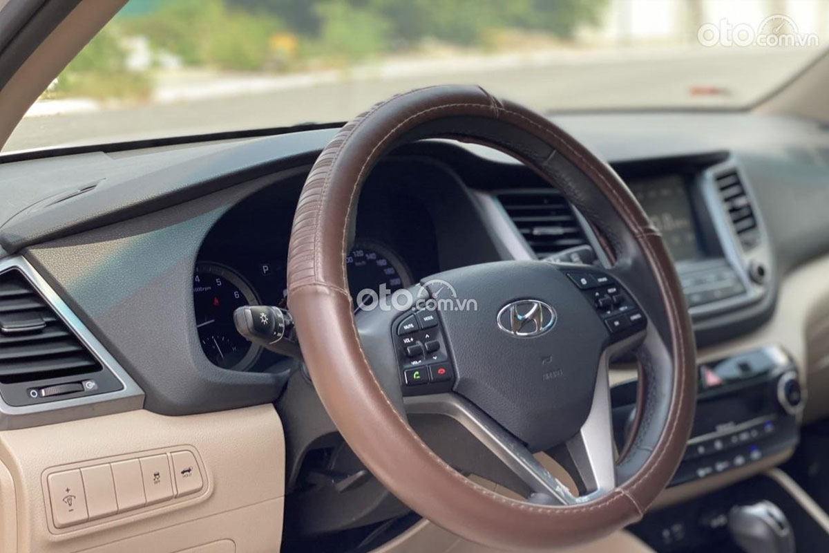 Nội thất Hyundai Tucson 2018 cũ.