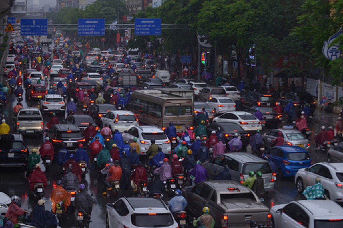 Hà Nội chuẩn bị thu phí ô tô vào nội đô 1