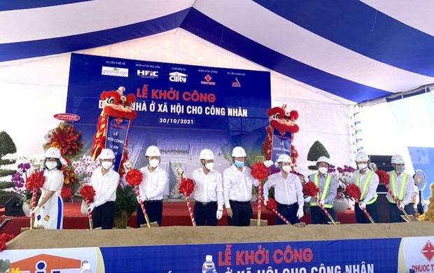 Lễ khởi công dự án nhà ở xã hội cho công nhân tại TP. Thủ Đức