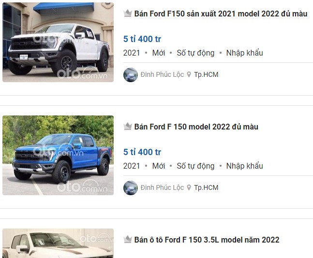 Đại lý tư nhân chốt giá 5,4 tỷ đồng đối với mẫu bán tải cỡ lớn này. 1