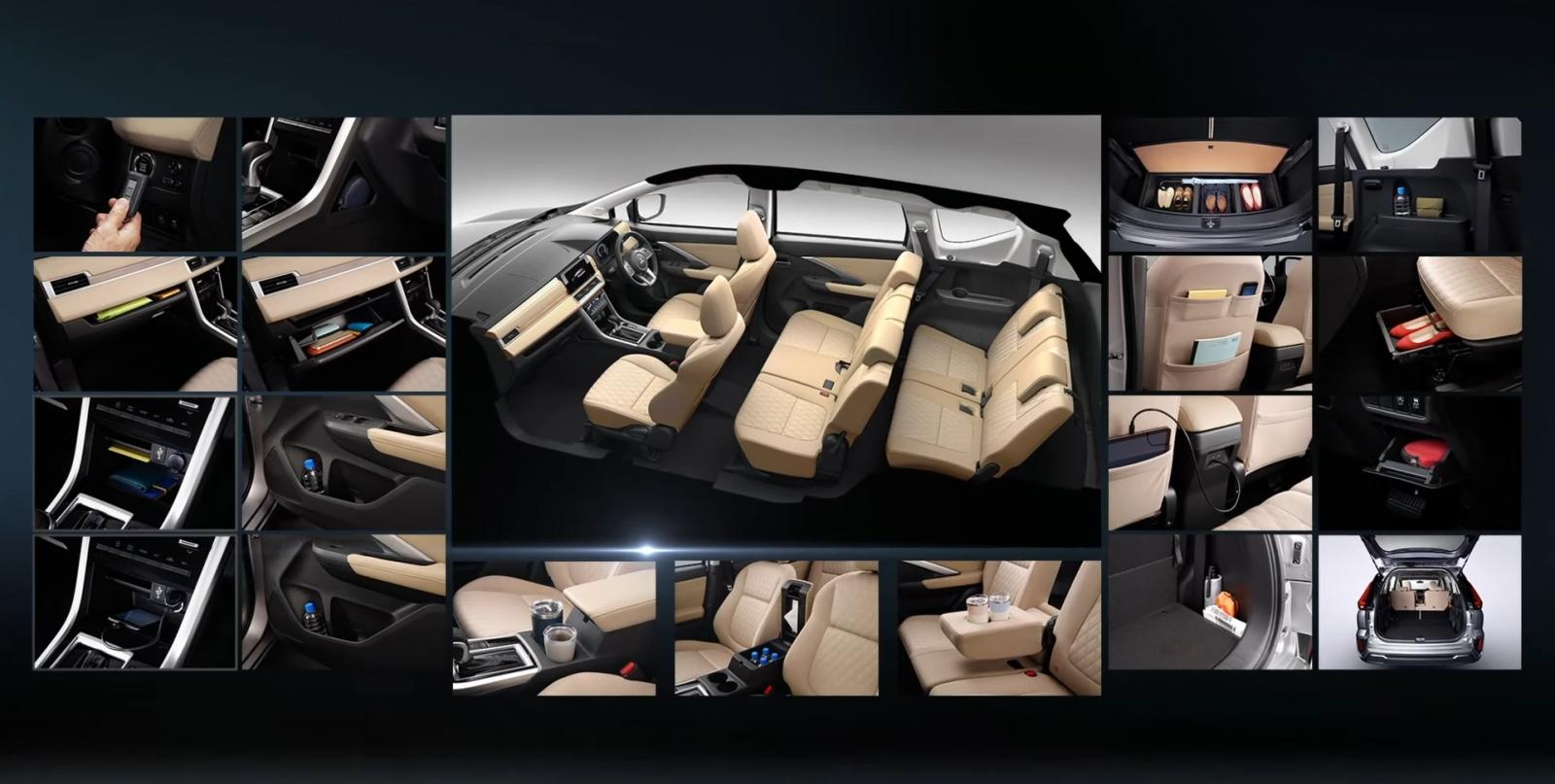 Loạt tiện ích trên Mitsubishi Xpander 2022.