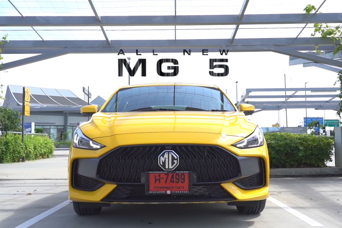 MG 5 2021 đang bán tại Thái Lan thuộc thế hệ thứ 2 1