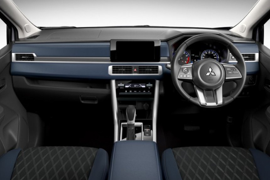Nội thất của Mitsubishi Xpander Cross 2022 thay đổi lớn.