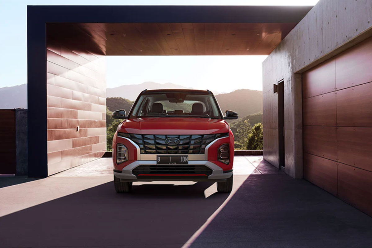 Hyundai Creta 2022 tr&ocirc;ng như một mẫu Tucson thu nhỏ.