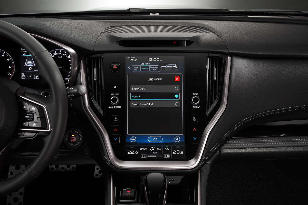 Th&ocirc;ng số kỹ thuật Subaru Outback 2021: Nội thất.