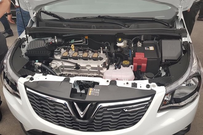 Động cơ 1.4L mạnh mẽ nhất phân khúc của VinFast Fadil 1