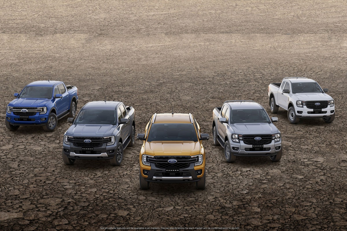 Ra mắt Ford Ranger 2022, thiết kế đẹp như F-150, th&ecirc;m động cơ, cabin nhiều điểm nhấn.