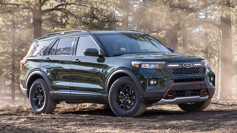 Ô tô Ford Explorer 2021 hứa hẹn nhiều bất ngờ ở bản Timberline dòng Off Road