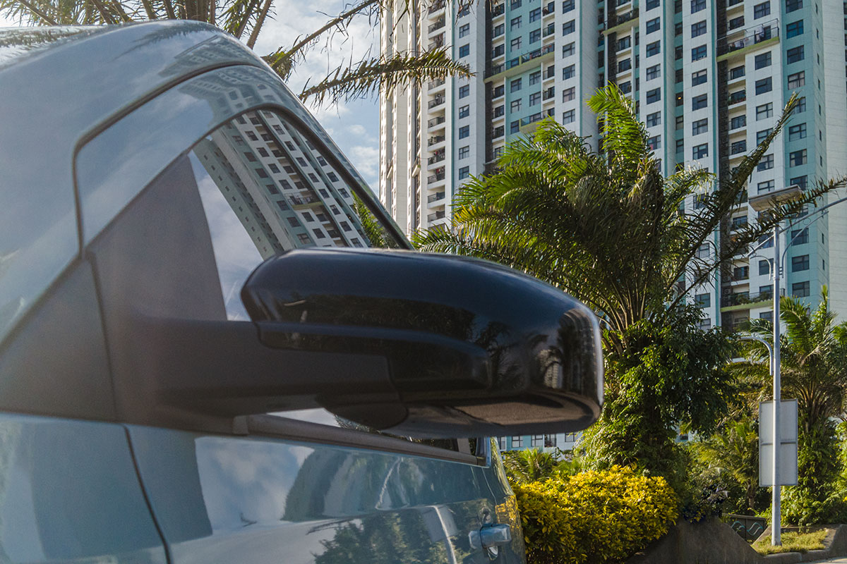 gương chiếu hậu của Hùng Quang Mini EV gương chiếu hậu của Hùng Quang Mini EV.