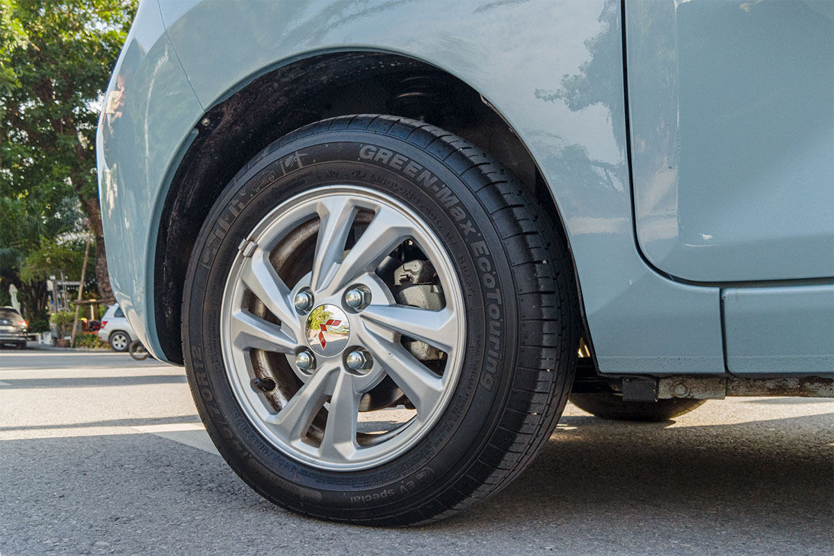 vành xe của Hùng Quang Mini EV vành xe của Hùng Quang Mini EV.
