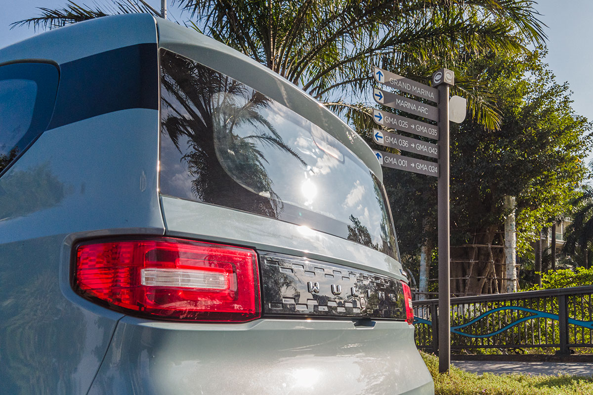 Cụm đèn sau của Hùng Quang Mini EV Cụm đèn sau của Hùng Quang Mini EV.