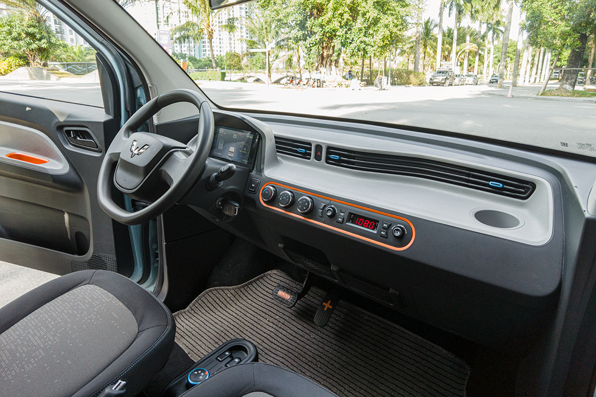 Nội thất của Hùng Quang Mini EV Nội thất của Hùng Quang Mini EV.