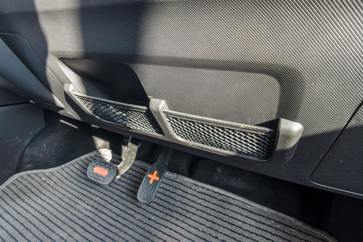Chỗ để đồ của Hùng Quang Mini EV Chỗ để đồ của Hùng Quang Mini EV.