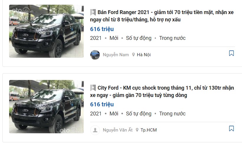 Ford Ranger XLS giảm 70 triệu tại đại lý, nhiều nơi bắt đầu "cắt" ưu đãi sau thông tin giảm lệ phí trước bạ 1