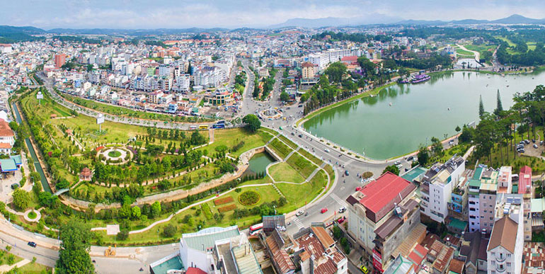 Một g&oacute;c TP. Đ&agrave; Lạt, tỉnh L&acirc;m Đồng