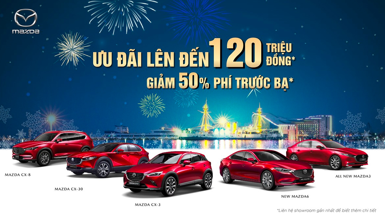 Mazda triển khai nhiều ưu đ&atilde;i hấp dẫn cho cả xe nhập v&agrave; lắp r&aacute;p.