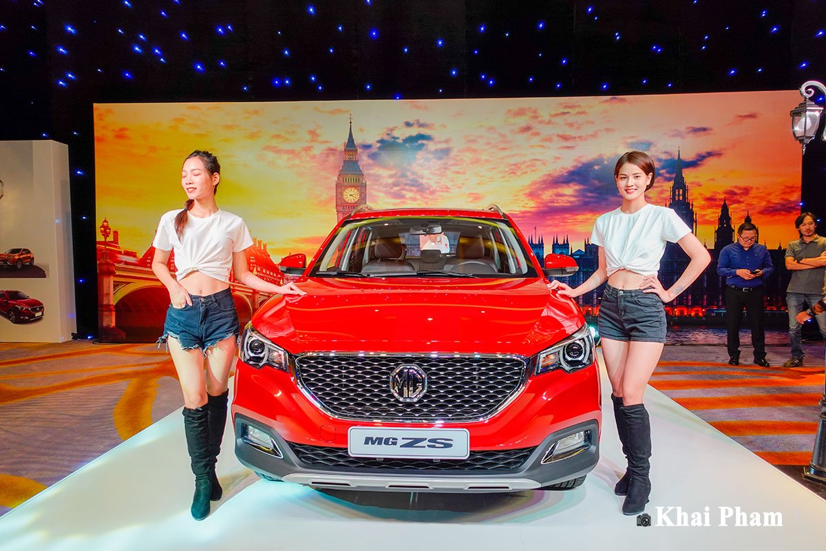 Đầu xe MG ZS 2020.