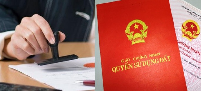 đất chung sổ đỏ