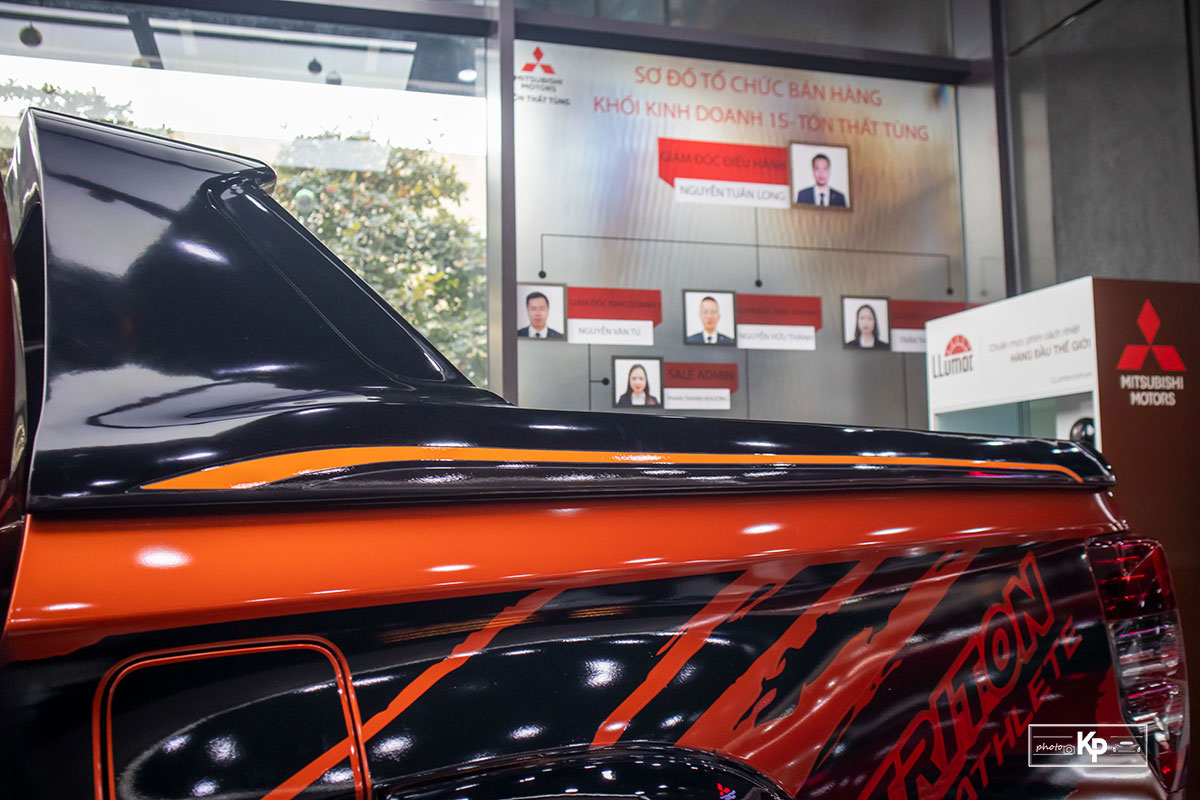 Cận cảnh Mitsubishi Triton Athlete 2022 vừa về đại lý, trẻ trung và cá tính hơn a13