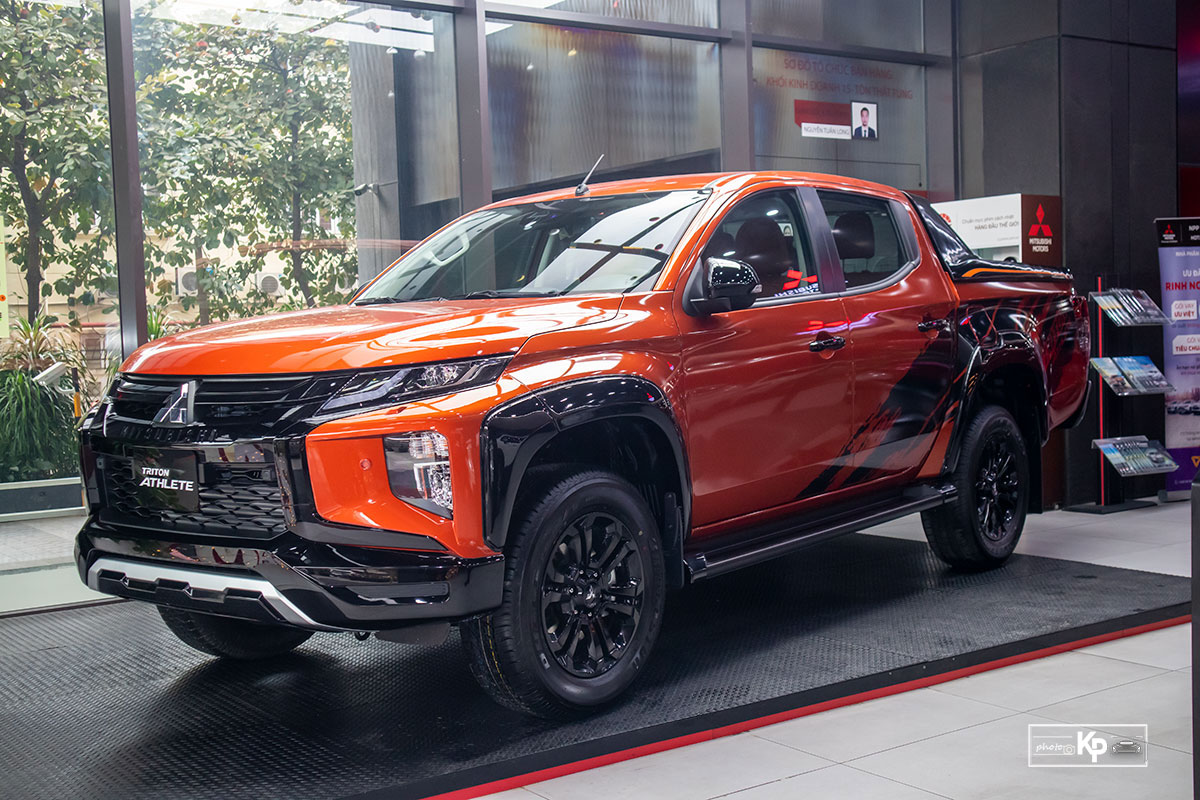 Cận cảnh Mitsubishi Triton Athlete 2022 vừa về đại lý, trẻ trung và cá tính hơn a20