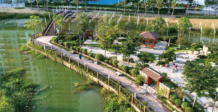 Kh&ocirc;ng gian trong l&agrave;nh, thuần khiết tại The Mizuki