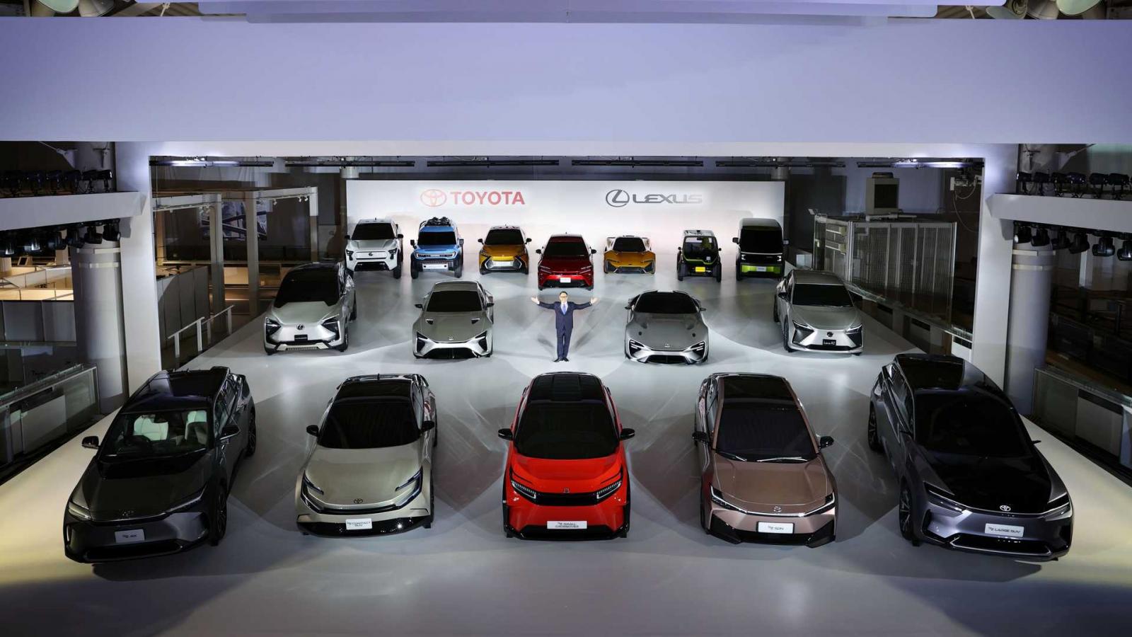 15 mẫu xe điện của Toyota và Lexus cho tương lai.