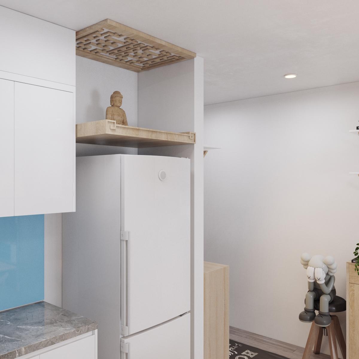 Từng g&oacute;c từng g&oacute;c nhỏ trong căn hộ hiện đại đều được thiết kế cẩn thận, vừa h&agrave;i h&ograve;a về mặt c&ocirc;ng năng, vừa đảm bảo t&iacute;nh thẩm mỹ.