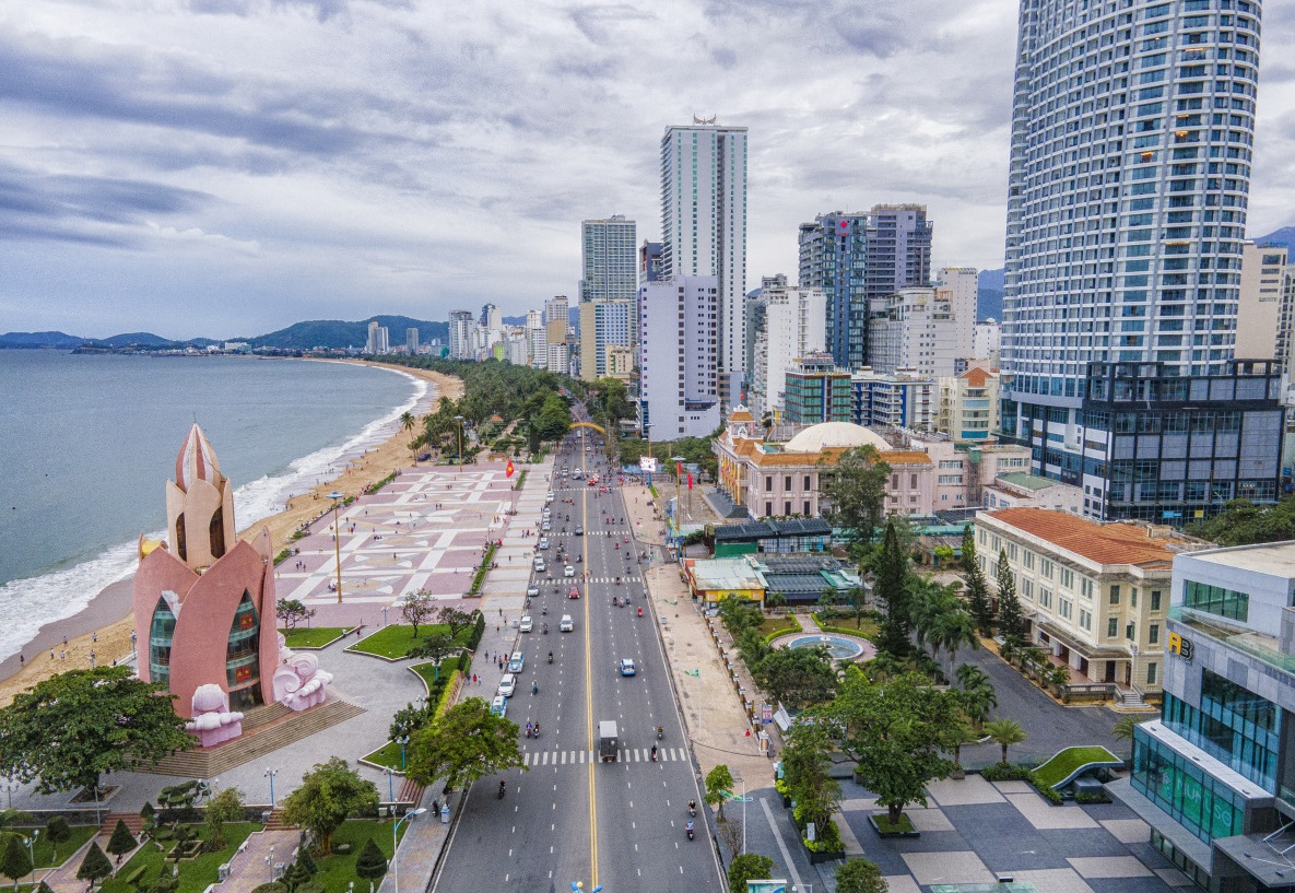 hình ảnh một góc TP. Nha Trang, tỉnh Khánh Hòa