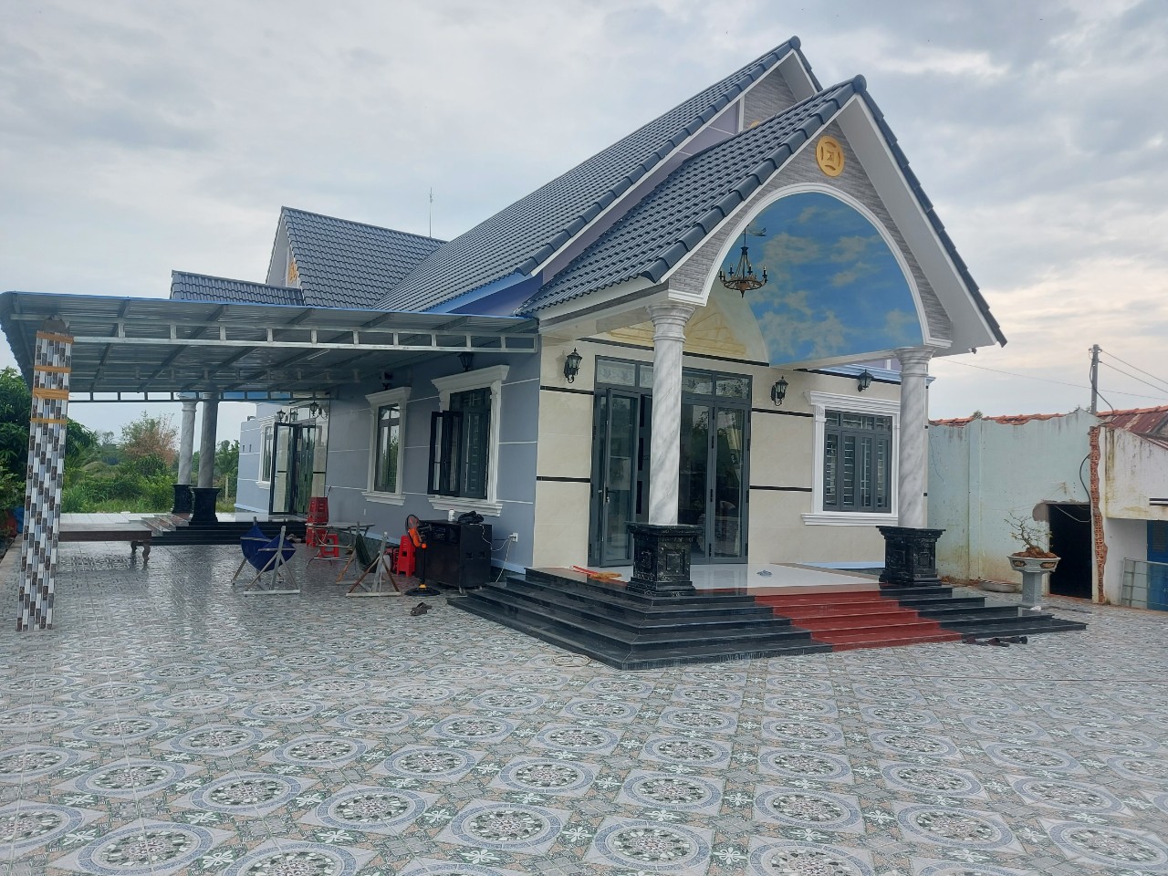 A picture containing sky, outdoor, stoneDescription automatically generated
