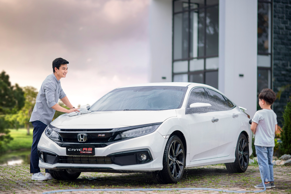 Mẫu xe Honda Civic.