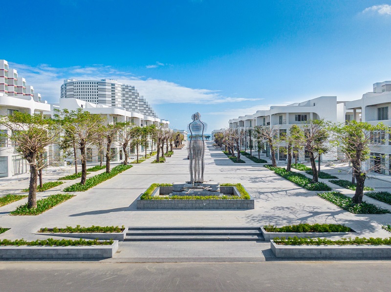 To&agrave;n cảnh ph&acirc;n khu shop Villas đại lộ Fiesta (Ảnh: ph&acirc;n khu Shop Villas Đại lộ Fiesta).