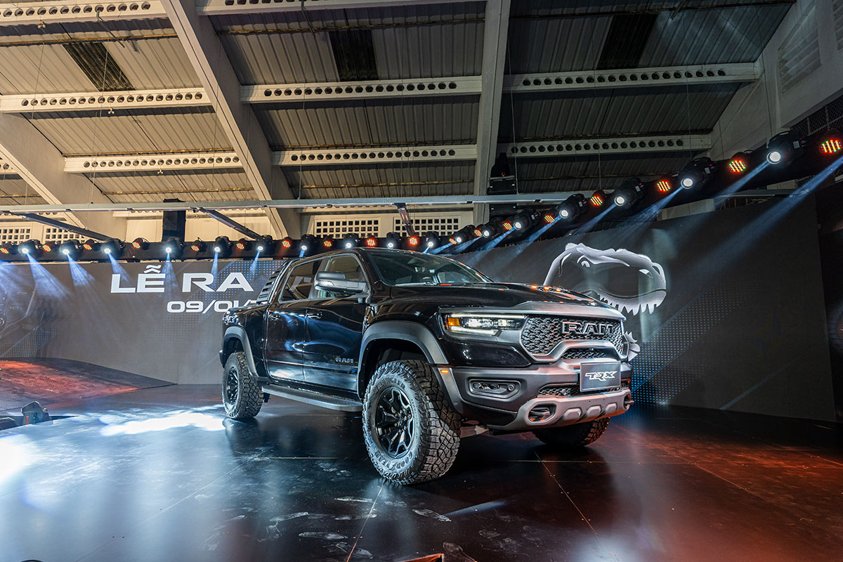 Chiếc RAM TRX - mẫu xe bán tải cỡ lớn mạnh mẽ và nhanh nhất thế giới.