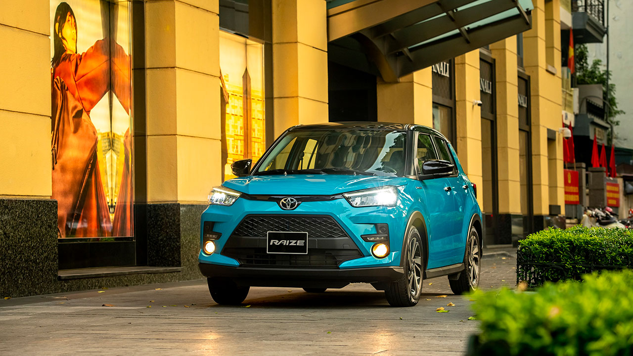 Toyota Raize khuyến mại th&aacute;ng 1/2022.